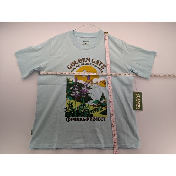 NWT Parks Project Golden Gate National Recreation Area Tee in Light Blue Medium - Picture 5 of 5